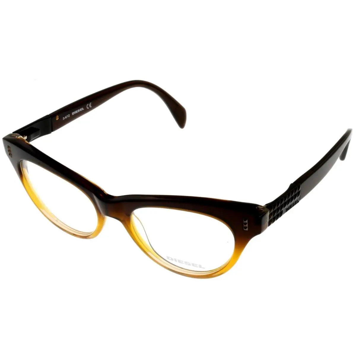 Diesel Women Eyewear Frame Brown Cat Eye DL5054 050