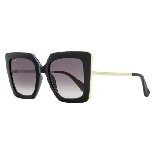 Max Mara Design4 Sunglasses MM0051 01B Black/gold 52mm