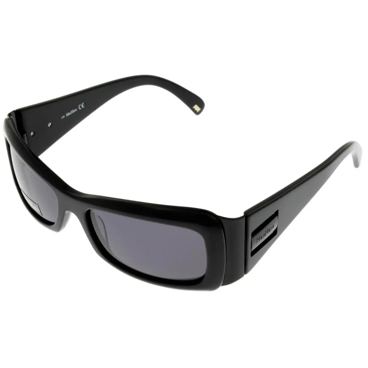 Max Mara Sunglasses Unisex Rectangular Black Gray MM 945/S 807 Y1