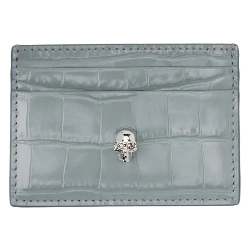 Alexander Mcqueen Crocodile Skull Cardholder W/ Originalbox Best Xmas Gift by Alexander McQueen