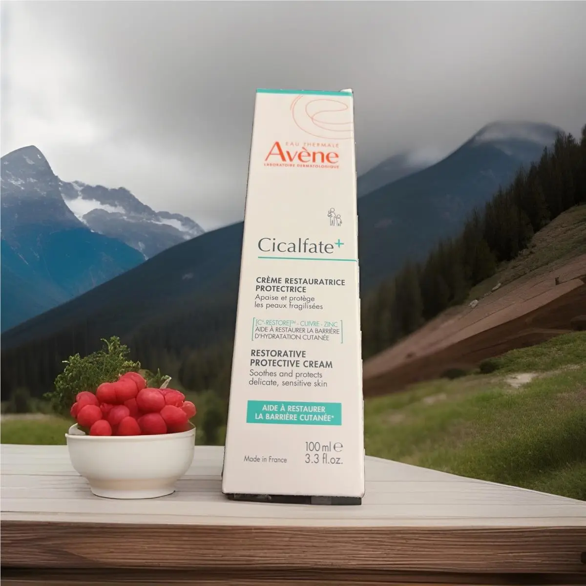 2 Avene Cicalfare Restorative Cream Soothes Protects Delicate Skin 2.3 OZ by Avène