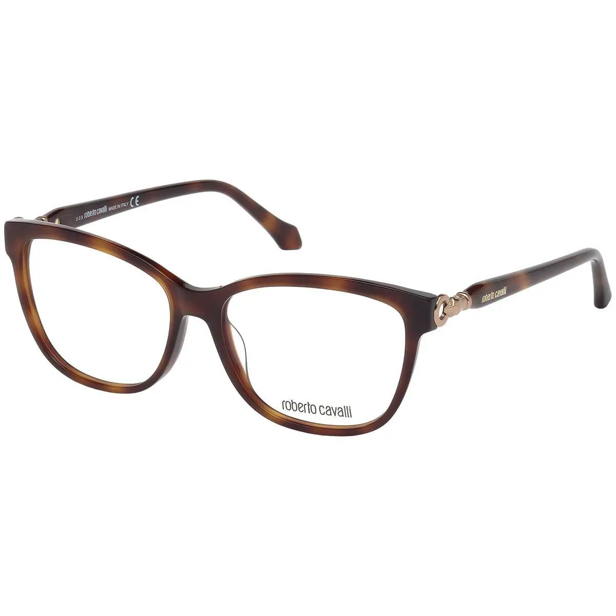 Asso RC5011F 052 Tortoise Plastic Eyeglasses Frame 55-15-140 by Roberto Cavalli
