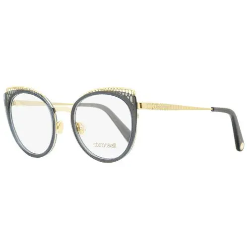 Oval Eyeglasses RC5114 020 Gold/transparent Gray 53mm 5114 by Roberto Cavalli