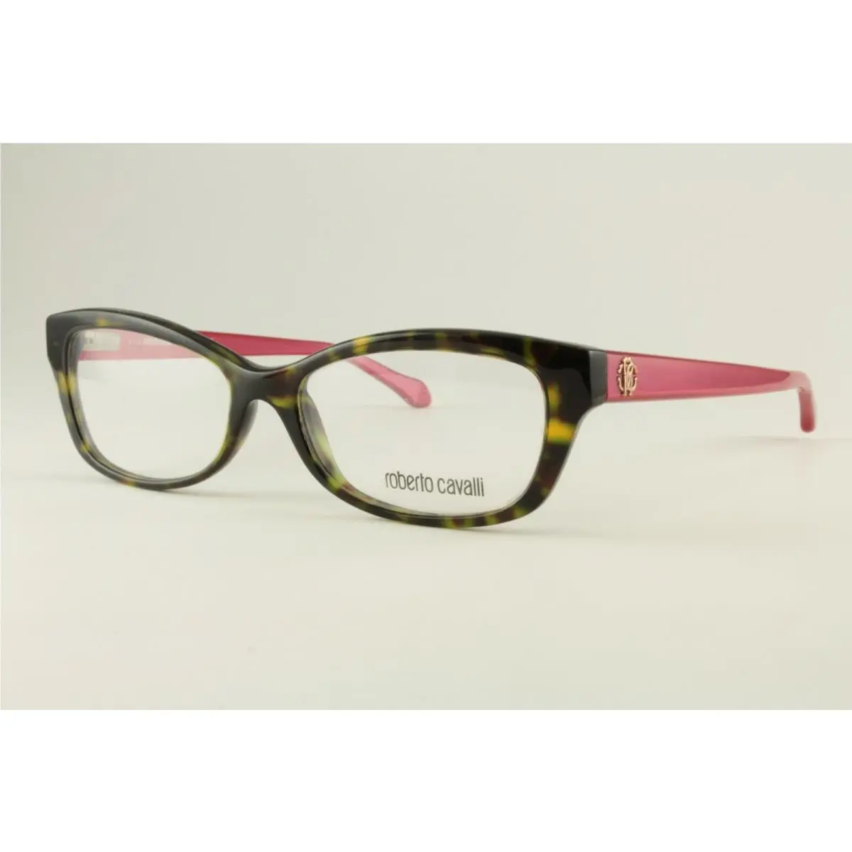 Roberto Cavalli Glasses Aldib 807 Tortoise Pink 53mm Eyeglasses RX