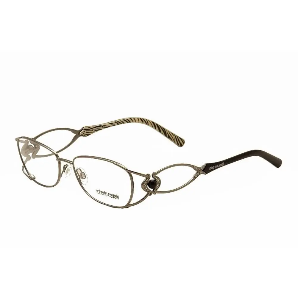 Roberto Cavalli Eyeglasses Tigilo 631 008 Gunmetal Full Rim Optical Frame 54mm
