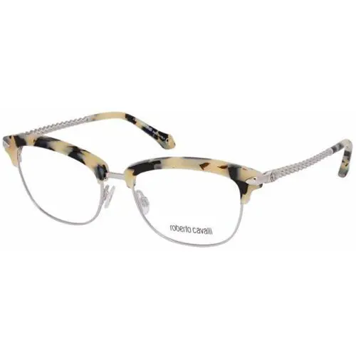 Roberto Cavalli RC 5046 Fauglia 055 Havana Round Meta Eyeglasses Frame 52-16-135