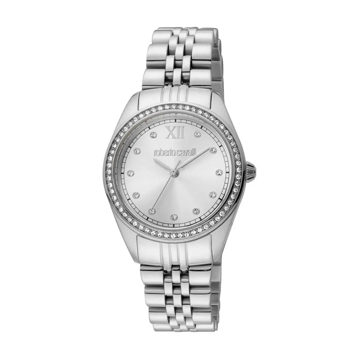 Roberto Cavalli Women`s RC5L036M0045 Swarovski Crystals Stainless Steel Watch