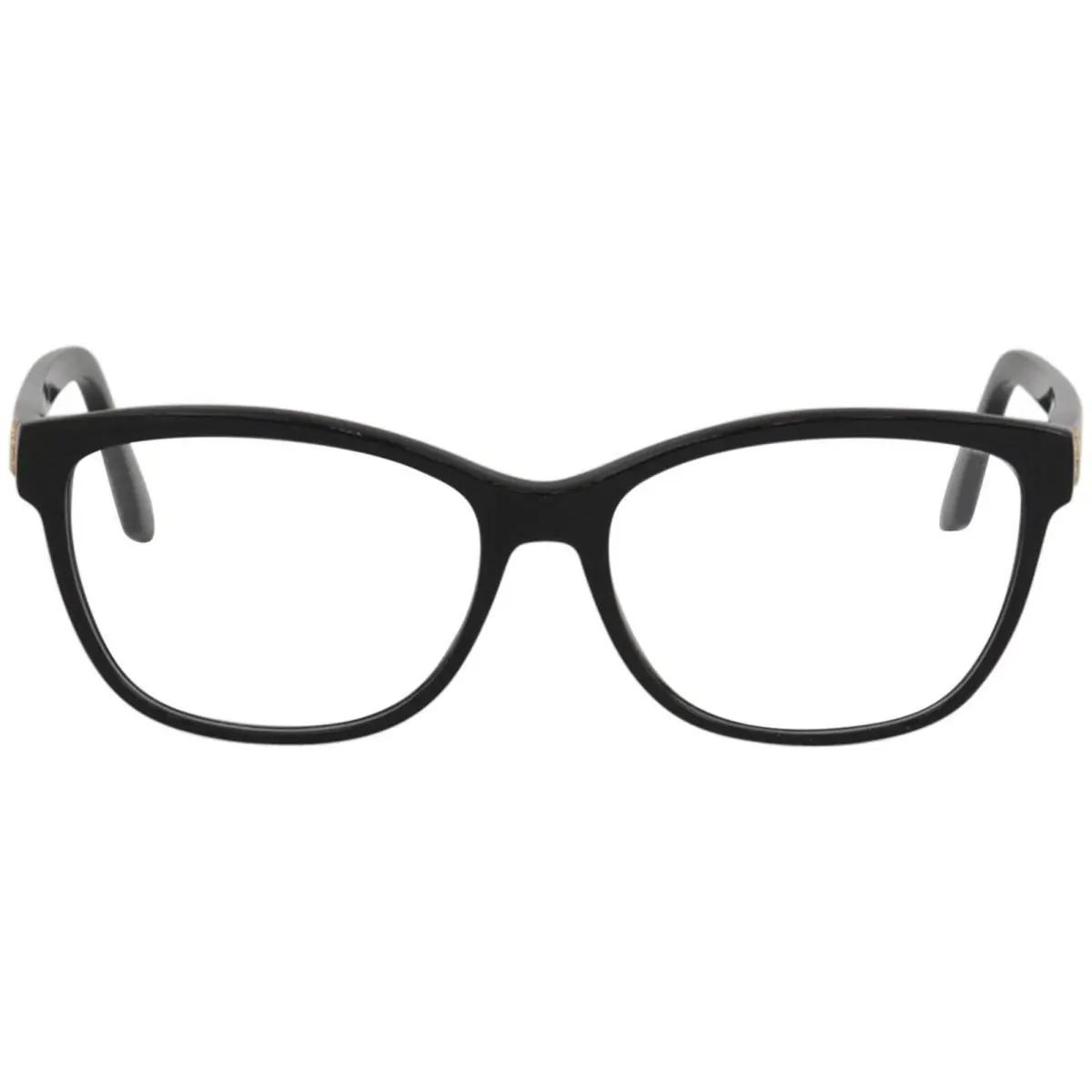 Roberto Cavalli Sirrah RC970 001 Black Plastic Eyeglasses Frame 55-15-140 RC0970 - Frame: Black, Lens: Clear