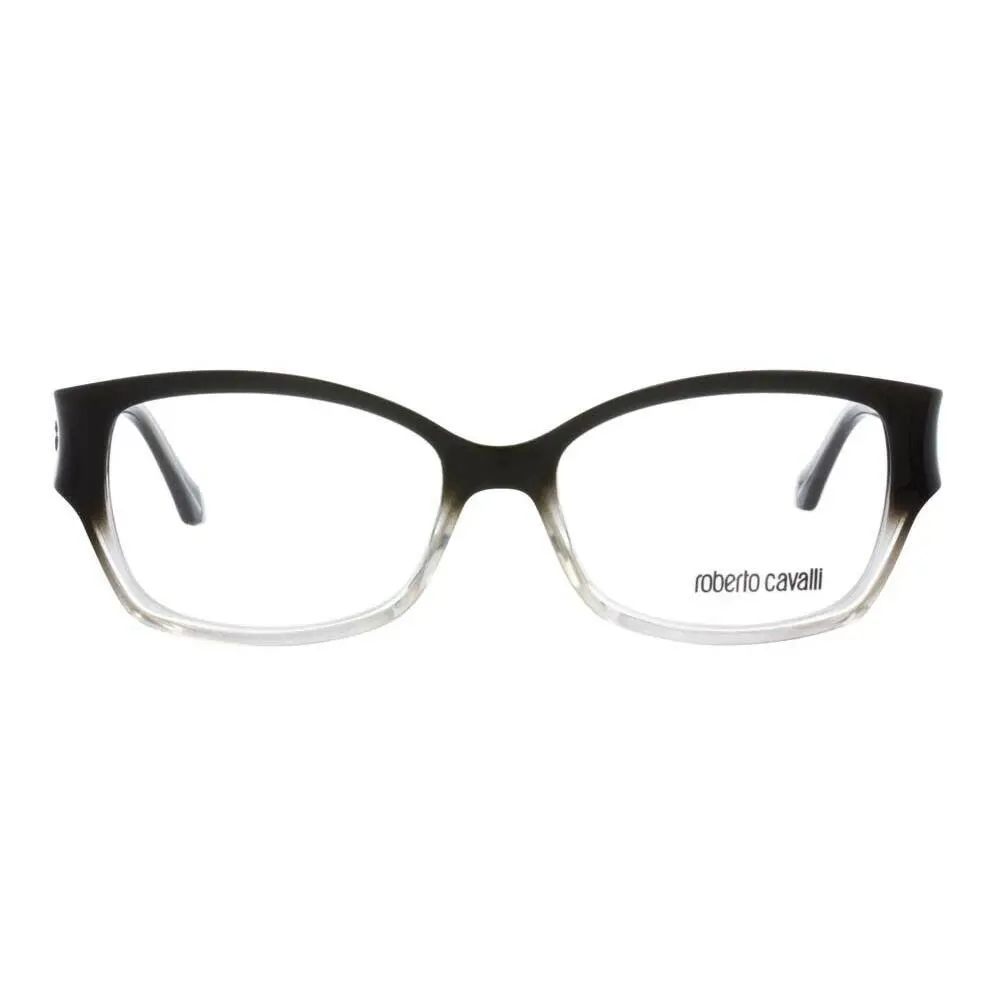 Roberto Cavalli RC772 Moyenne Black Grey 005 Optical Eyeglasses Frame 53-16-135 - Frame: Black, Lens: Clear