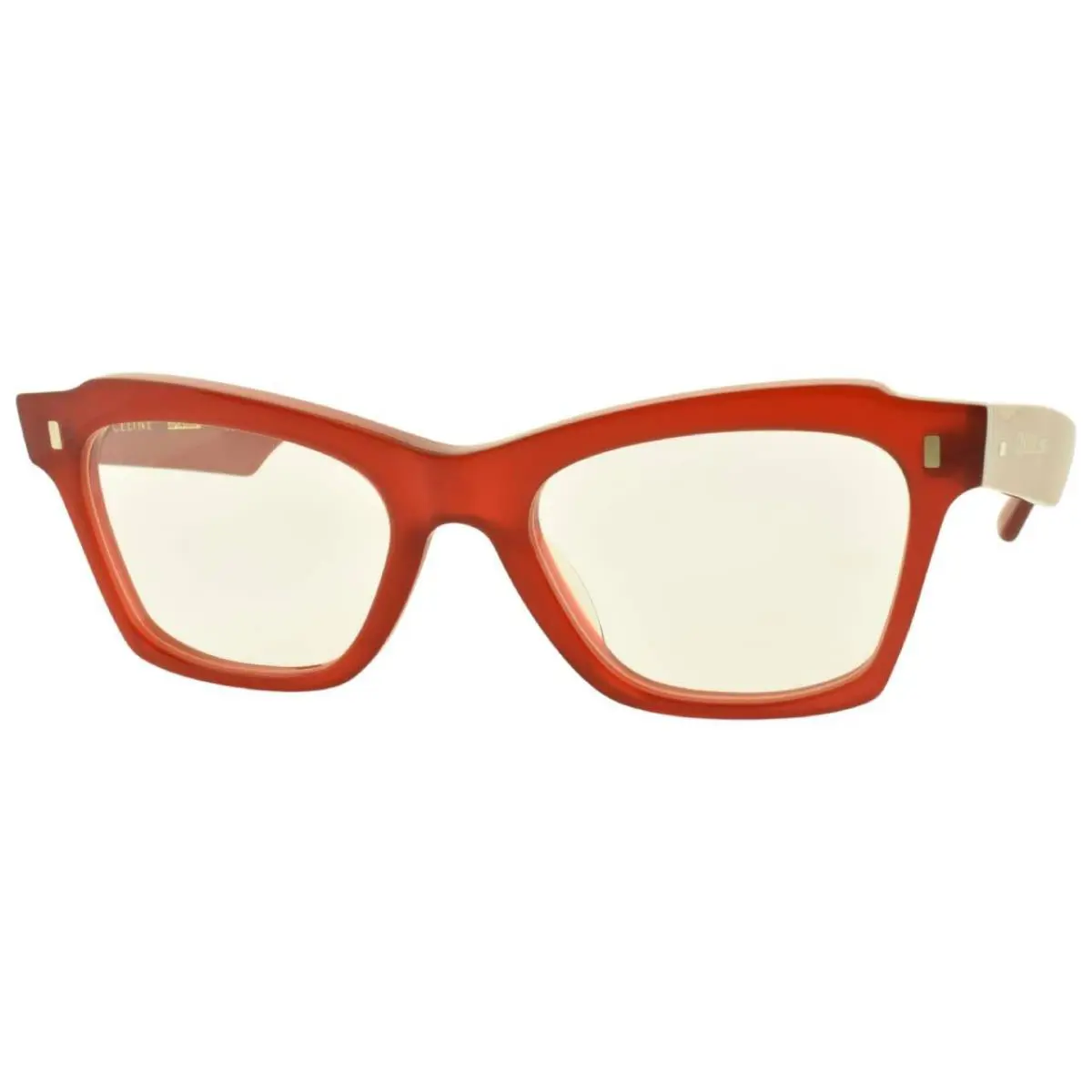 CL400581 066 52-19-145 Red Cat Eye Full Rim Womens Optical Frame by Celine