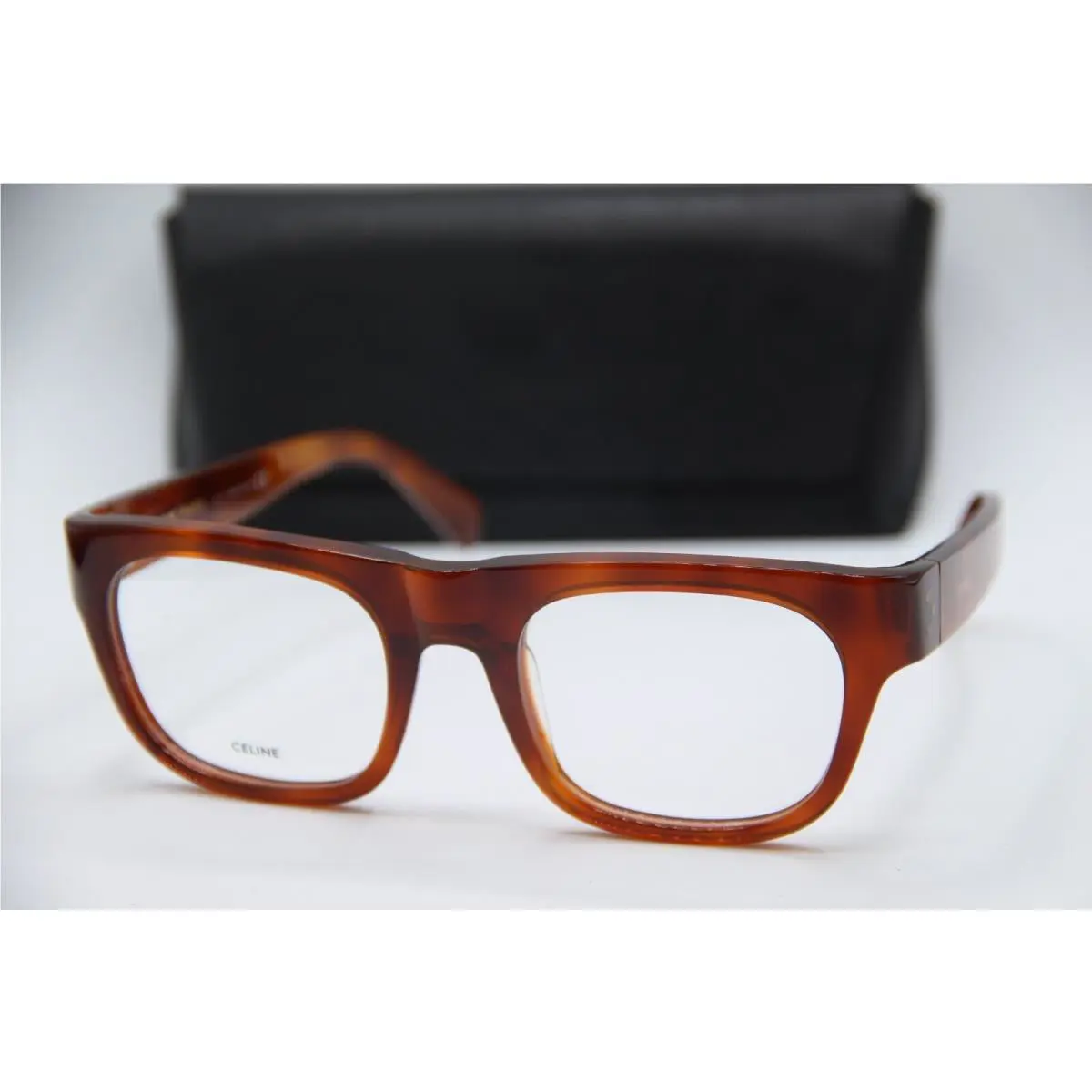 Celine CL50033I 053 Tortoise Designer Eyeglasses W/case 53-21