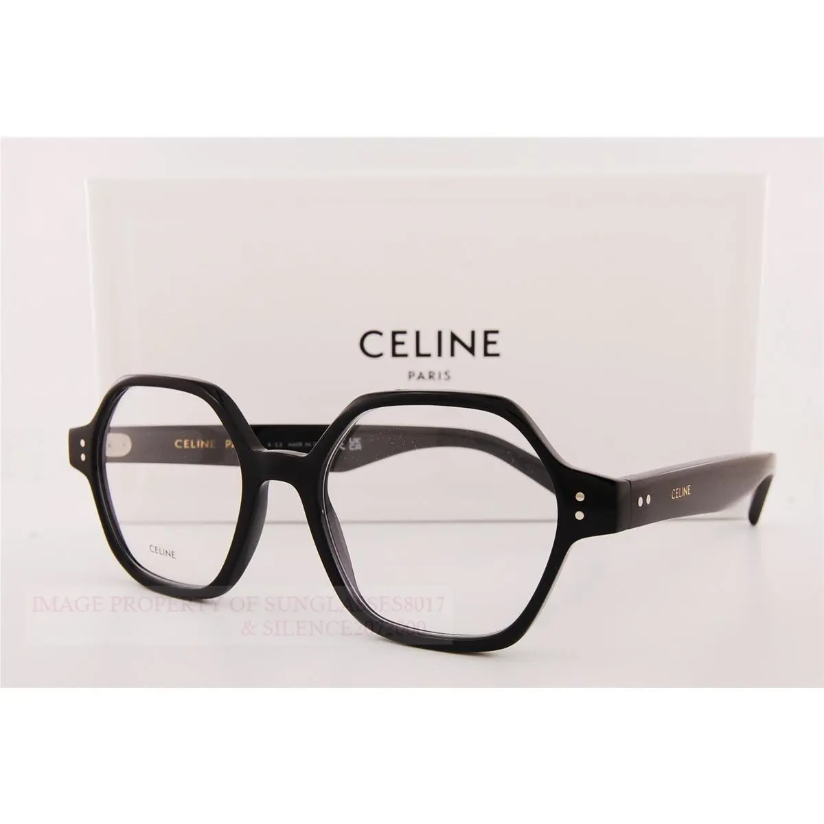 Celine Eyeglass Frames CL 50142I 001 Black For Women Size 51mm