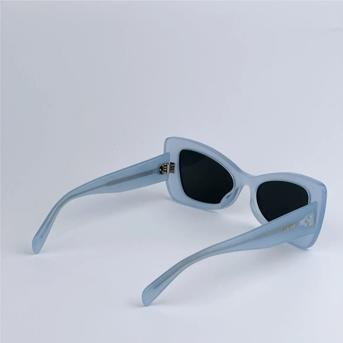 Celine CL40236I 84A CELINE 3 DOTS BRAND NEW Sunglasses Blue Grey Women Butterfly Celine | Accessories | Celine Cl4236i 84a Celine 3 Dots  main image 4