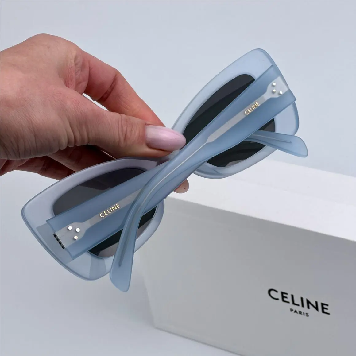 Celine Women Sunglasses Blue Grey Butterfly CL40236I 84A  display picture 1