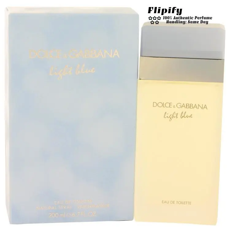 Light Blue Perfume Edt Spray For Women by Dolce Gabbana 6.7 oz EDT Spray by Dolce & Gabbana