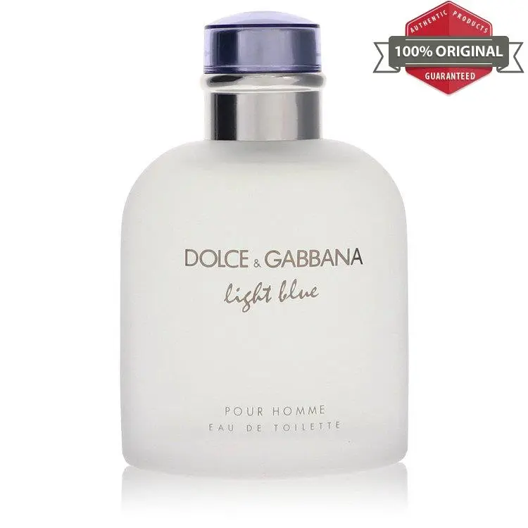 Dolce Gabbana Light Blue Cologne 4.2 oz / 2.5 oz / 6.8 oz / 1.3 oz / 2.4 oz Edt Spray For Men 4.2 oz EDT Spray (Tester) by Dolce & Gabbana