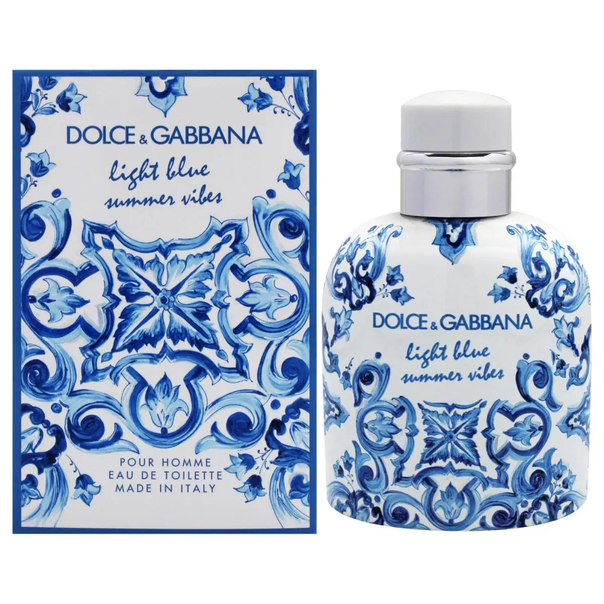 Light Blue Summer Vibes by Dolce and Gabbana For Men - 4.2 oz Edt Spray