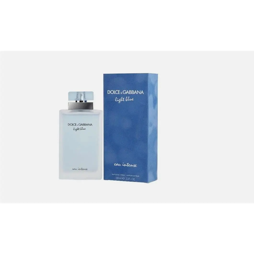 Dolce Gabbana Light Blue Eau Intense For Women Eau de Parfum Spray 3.3 oz