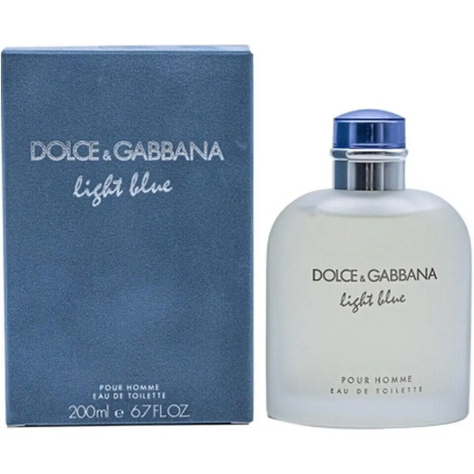 Light Blue by Dolce Gabbana For Men Eau de Toilette Spray 6.6 oz