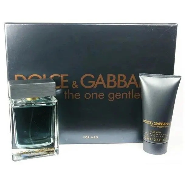 The One Gentleman by Dolce Gabbana 2 PC Set - 3.3 Fl oz Edt + 2.5 oz After Shave
