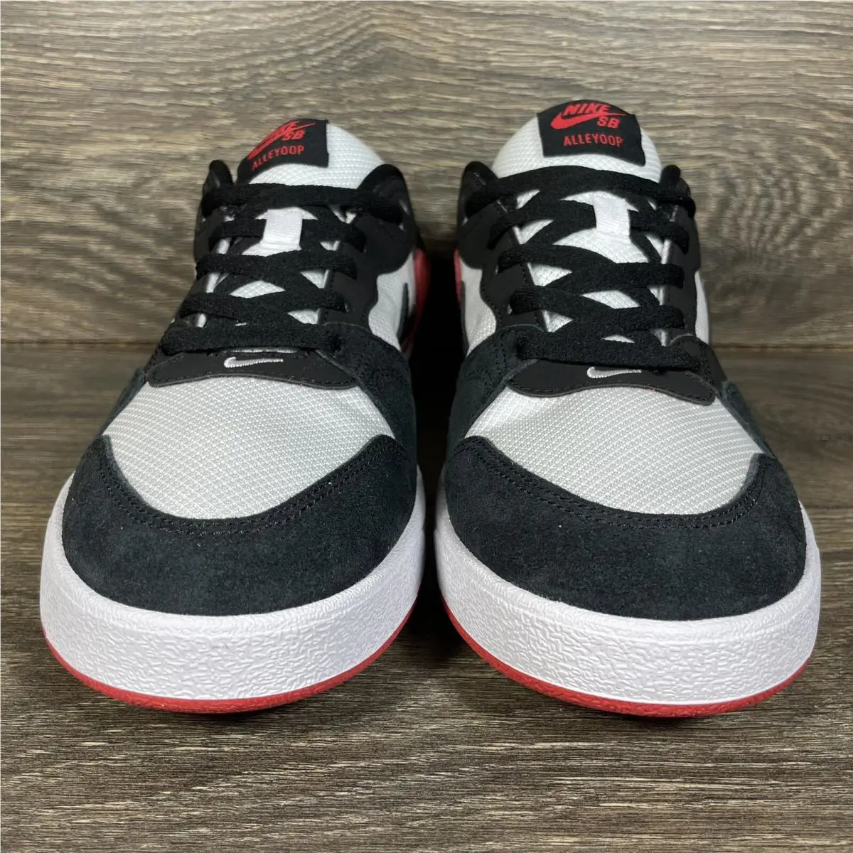 Nike shoes - Nike SB Alleyoop - Alleyoop - Black, White, Red 1