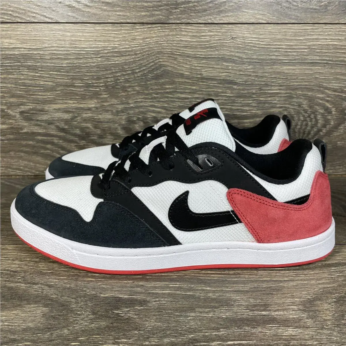 Nike shoes - Nike SB Alleyoop - Alleyoop - Black, White, Red 10