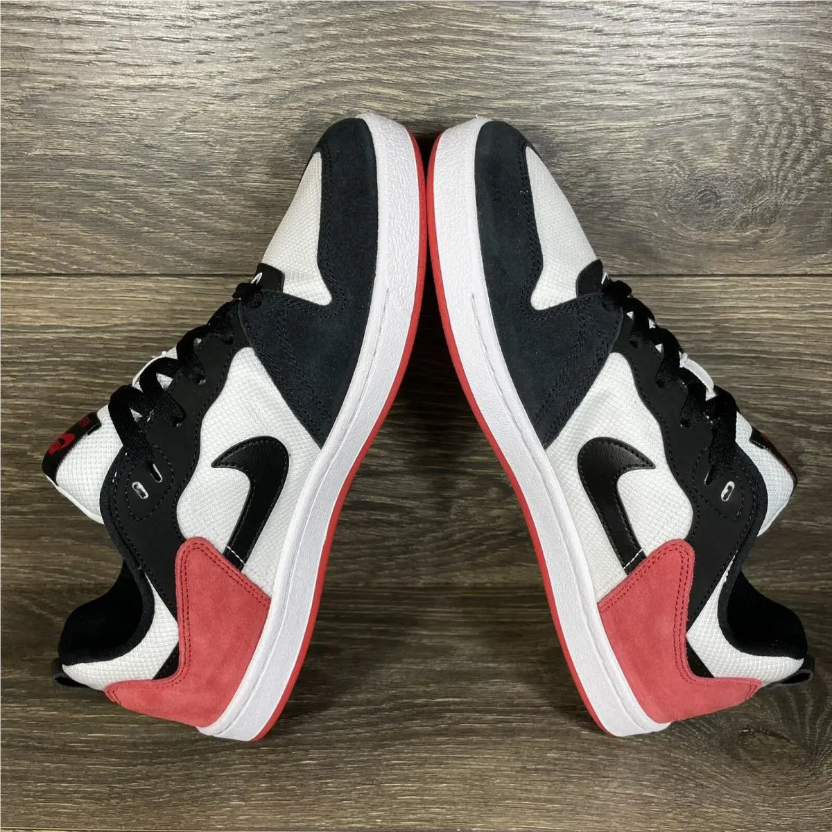 Nike shoes - Nike SB Alleyoop - Alleyoop - Black, White, Red 13