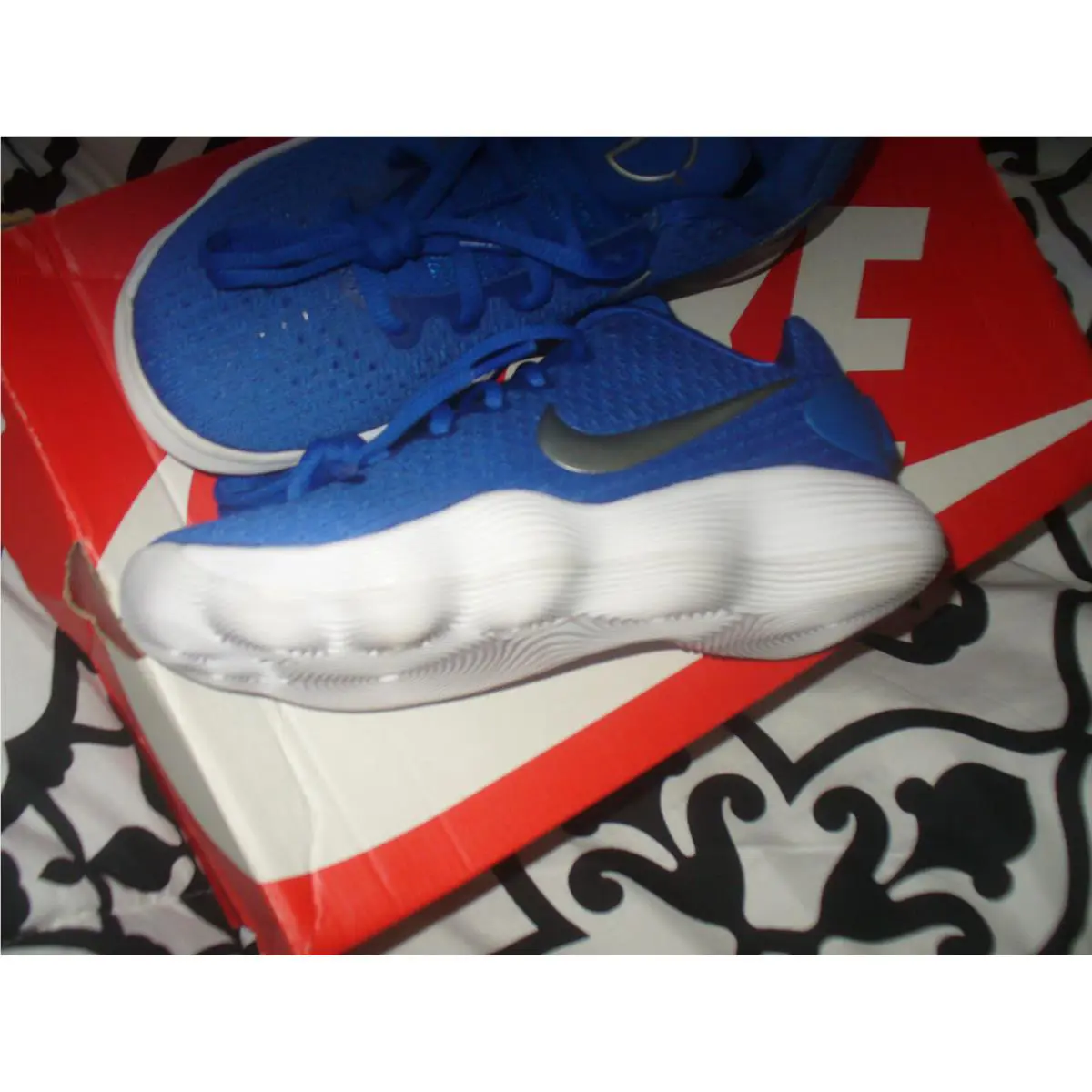 Nike shoes - Nike Air Max HD Flyknit - 887812 400 - Blue/White 11