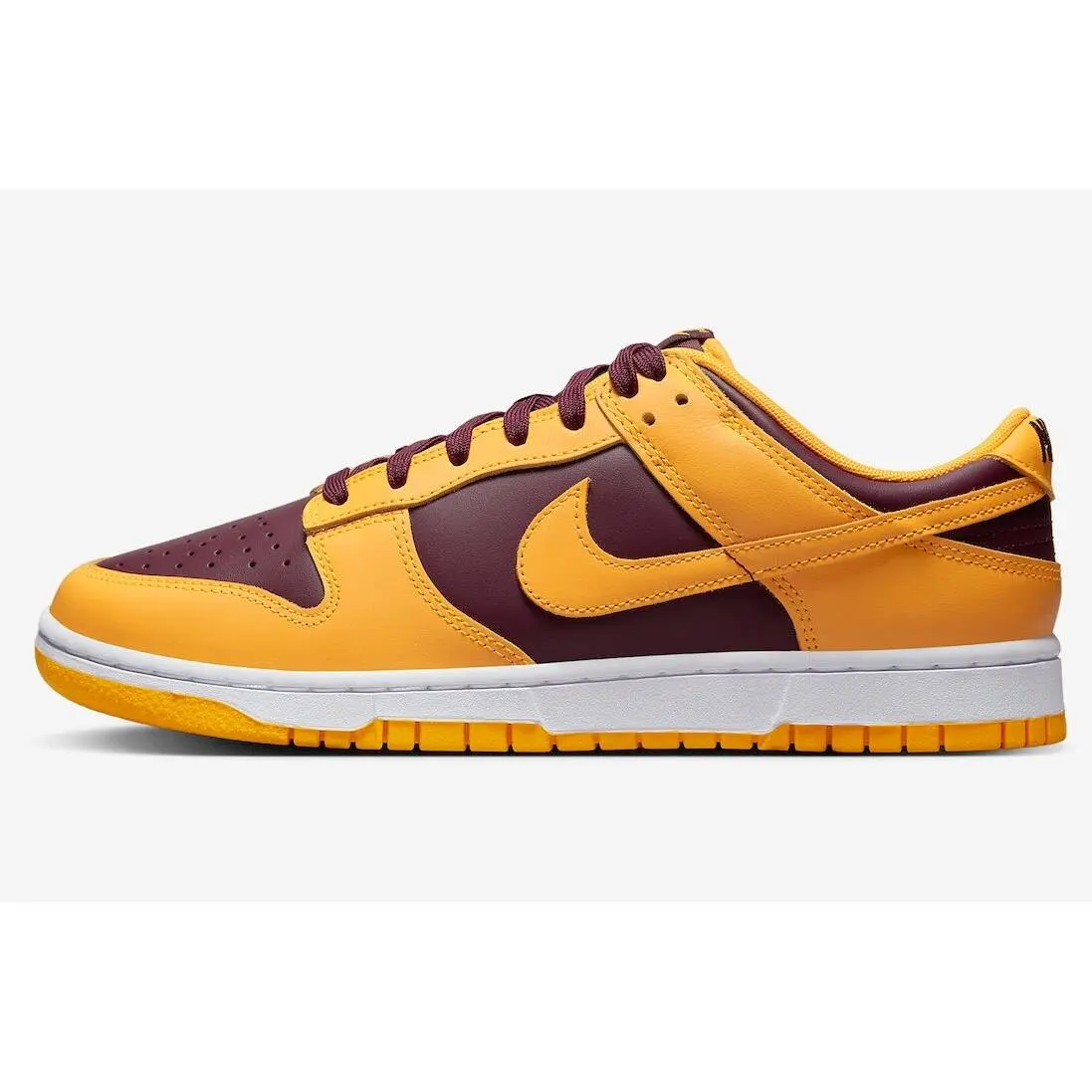 Nike shoes - Nike Dunk Low - Dunk Low - DD1391-702 - University Gold/White/Deep Maroon/University Gold 7