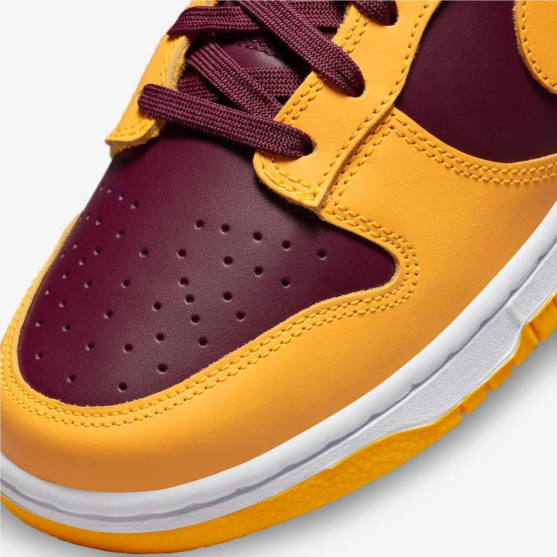 Nike shoes - Nike Dunk Low - Dunk Low - DD1391-702 - University Gold/White/Deep Maroon/University Gold 5