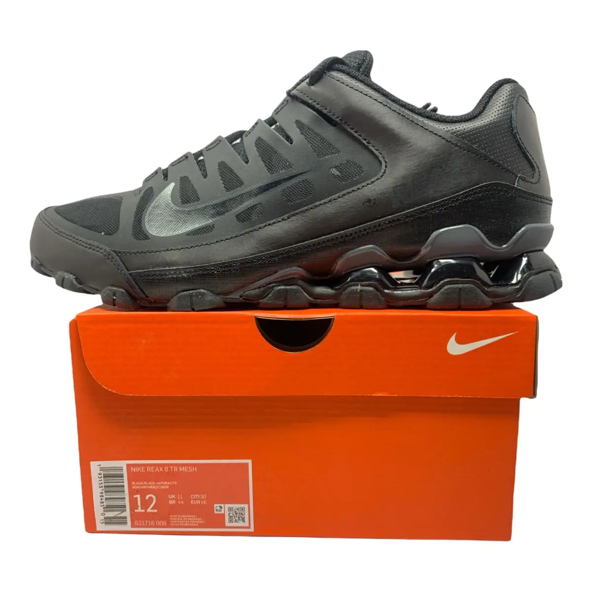 Nike Reax 8 Tr Mesh Men`s Shoes Black Sport Trail Casual 621716-008