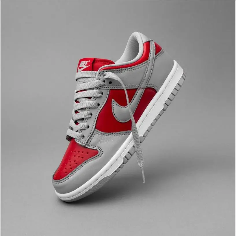 Nike shoes - Nike Dunk Low - Dunk Low - FQ6965-600 - Varsity Red/Silver 6