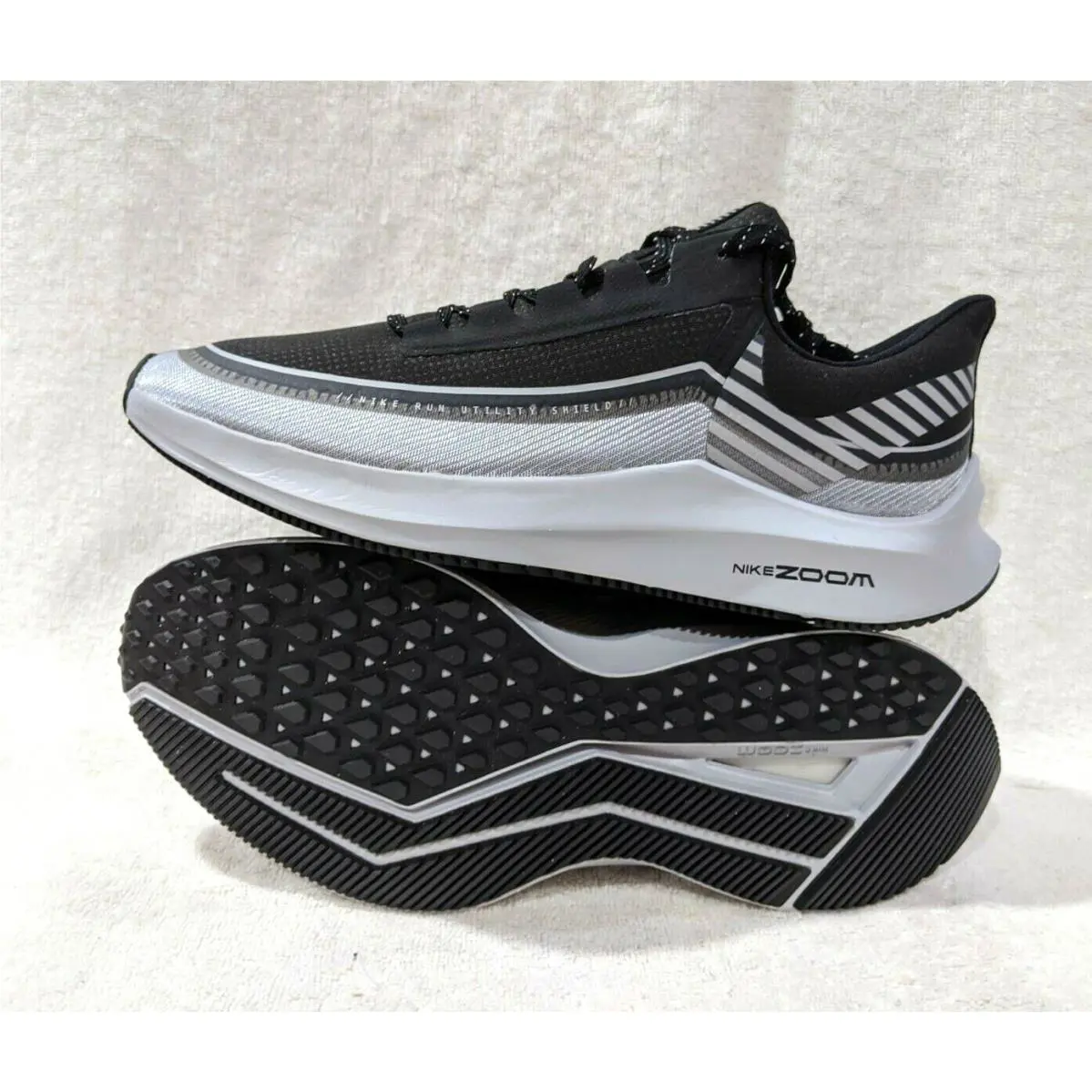Nike shoes - Nike Zoom Winflo 6 Shield - BQ3191-001 - Black/Reflective Silver/Grey 0