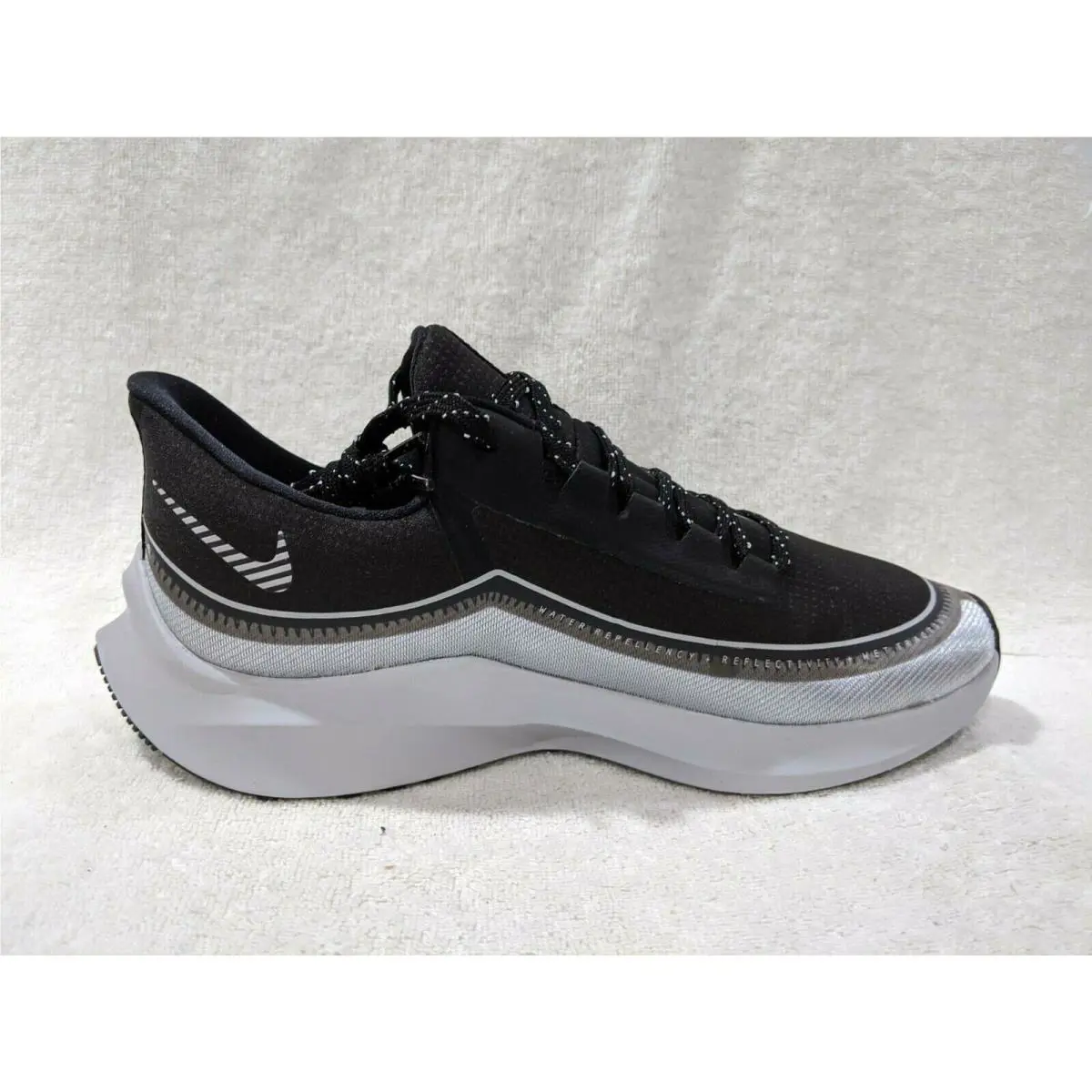 Nike shoes - Nike Zoom Winflo 6 Shield - BQ3191-001 - Black/Reflective Silver/Grey 14