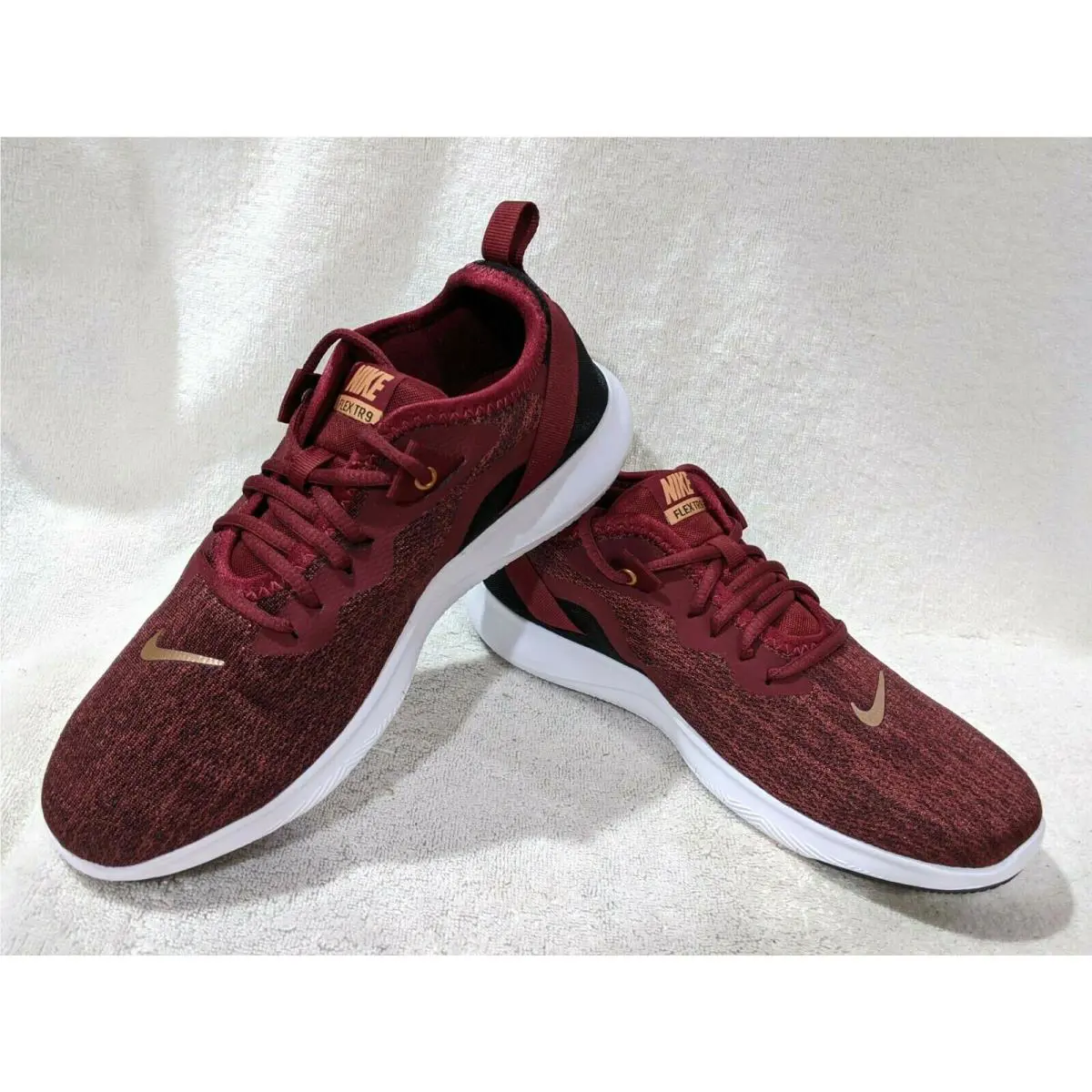 Nike shoes - Nike Flex Trainer 9 - Flex Trainer - AQ7491-601 - Team Red/Copper/Black 8