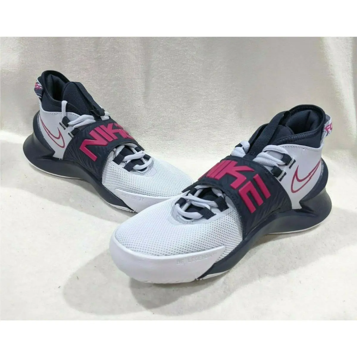 Nike shoes - Nike Future Court 3 - Future Court - Grey/Fireberry 6