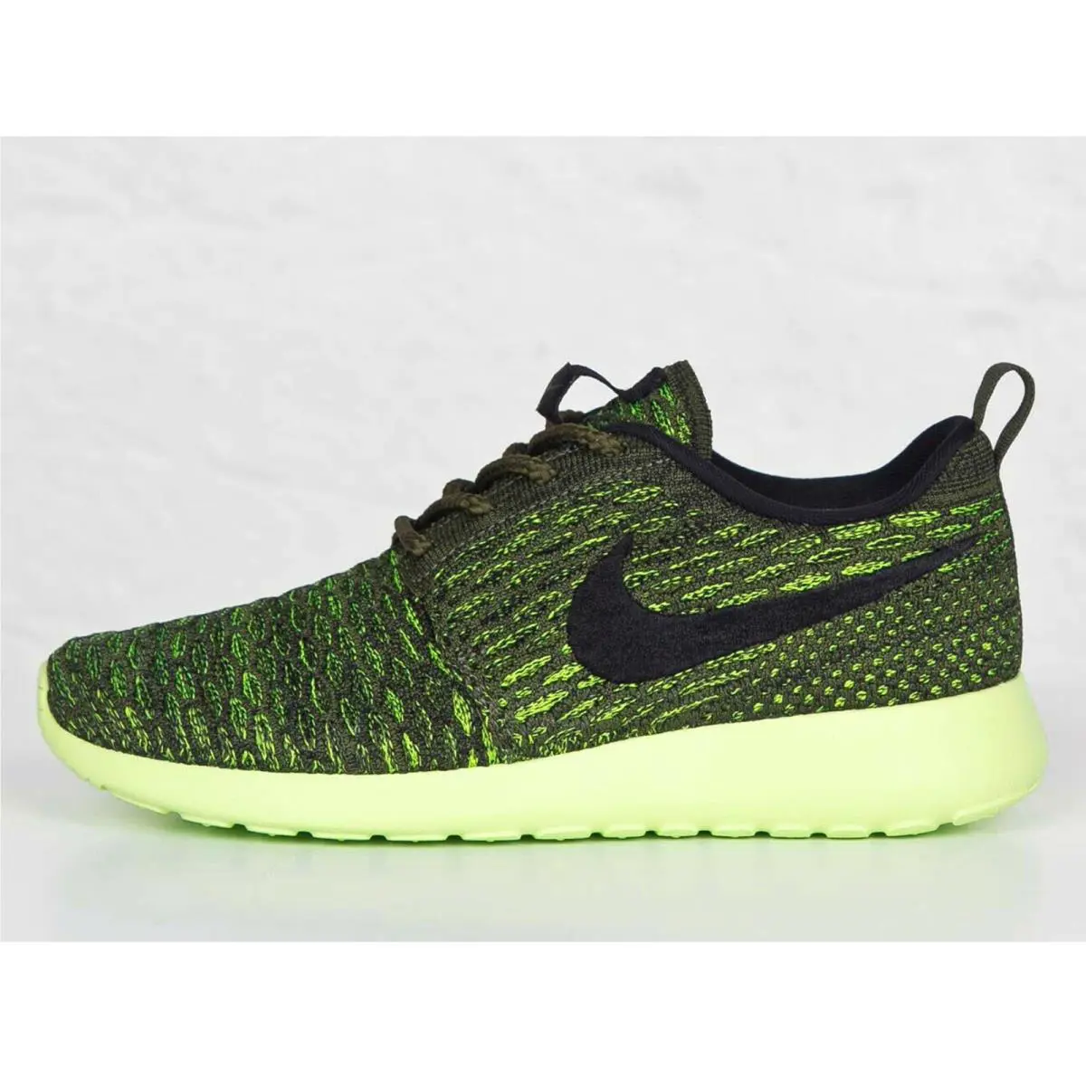 Nike shoes - Nike Roshe One - Roshe One - 704927-301 - Green, Manufacturer: Rough green/Black/Volt/Light Liquid Lime 8