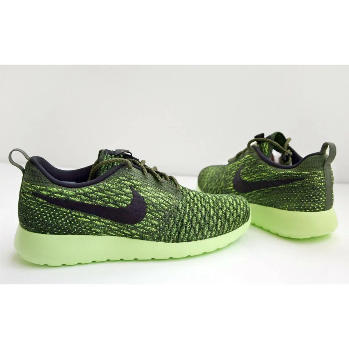 Nike shoes - Nike Roshe One - Roshe One - 704927-301 - Green, Manufacturer: Rough green/Black/Volt/Light Liquid Lime 16
