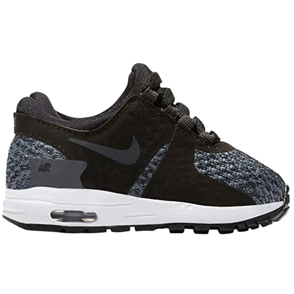 Nike Air Max Zero SE (td) Air Max Zero SE TD Toddler Boy`s Sneaker - Black/Anthracite-Cool Grey