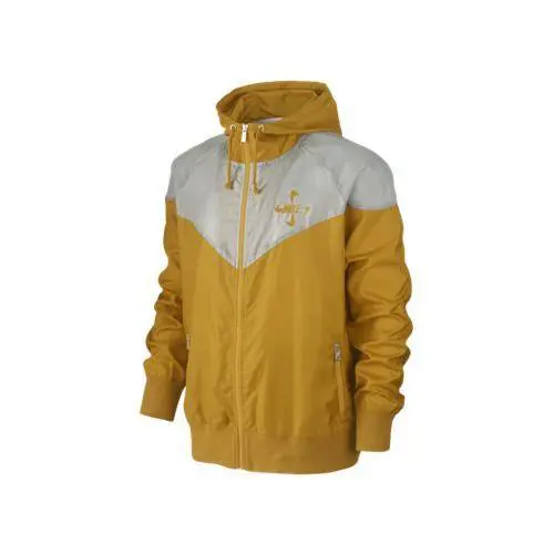 Nike Men`s Yellow Vintage Windrunner Running Jacket 485029-737 Size M-2XL - Yellow