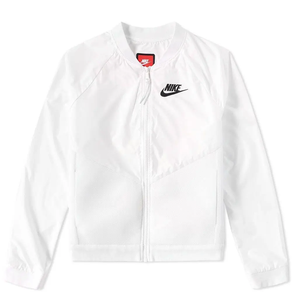Nike clothing - Tech Hypermesh Bomber - Tech Hypermesh Bomber - 725850-100 - White 4
