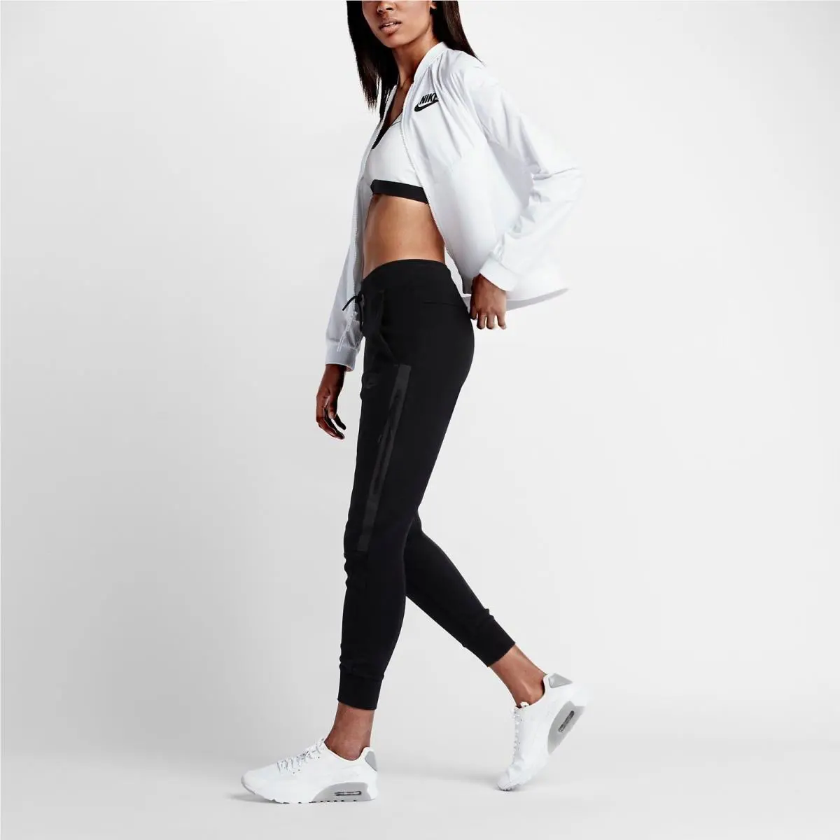 Nike clothing - Tech Hypermesh Bomber - Tech Hypermesh Bomber - 725850-100 - White 15