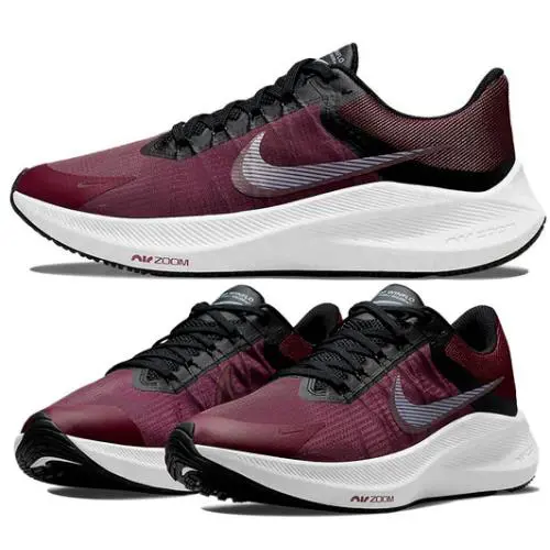Nike shoes - Nike Air Zoom Winflo - Air Zoom Winflo - CW3421-600 - Dark Beetroot/Black/Ashen Slate/Dark Pony 12