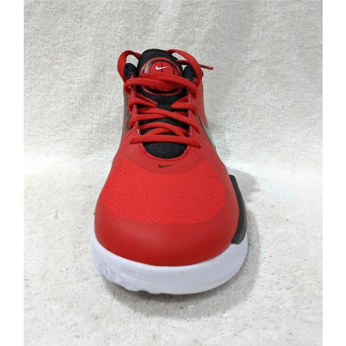 Nike shoes - Nike Team Hustle D 9 - AQ4224-600 - Red/Black/White 3