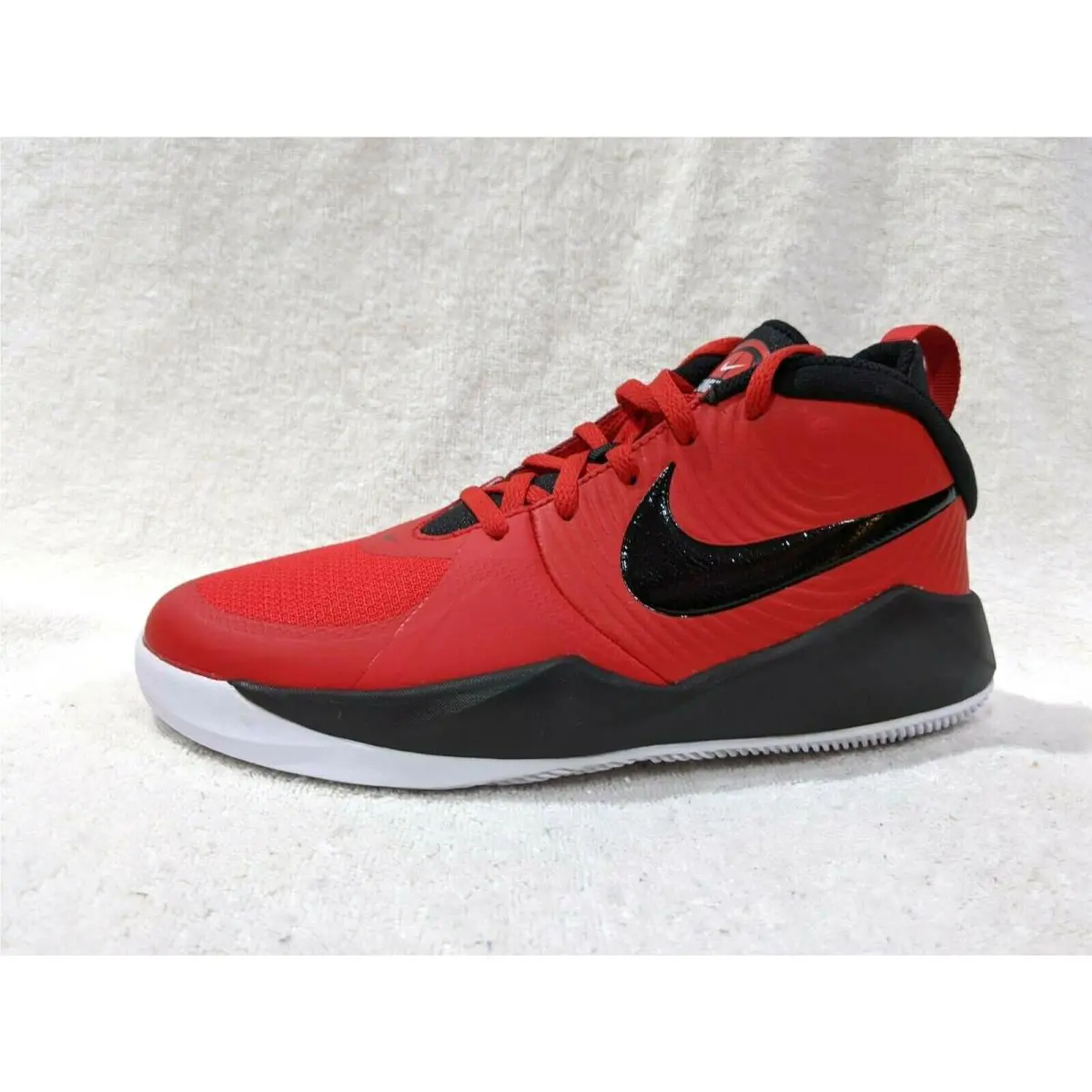 Nike shoes - Nike Team Hustle D 9 - AQ4224-600 - Red/Black/White 5