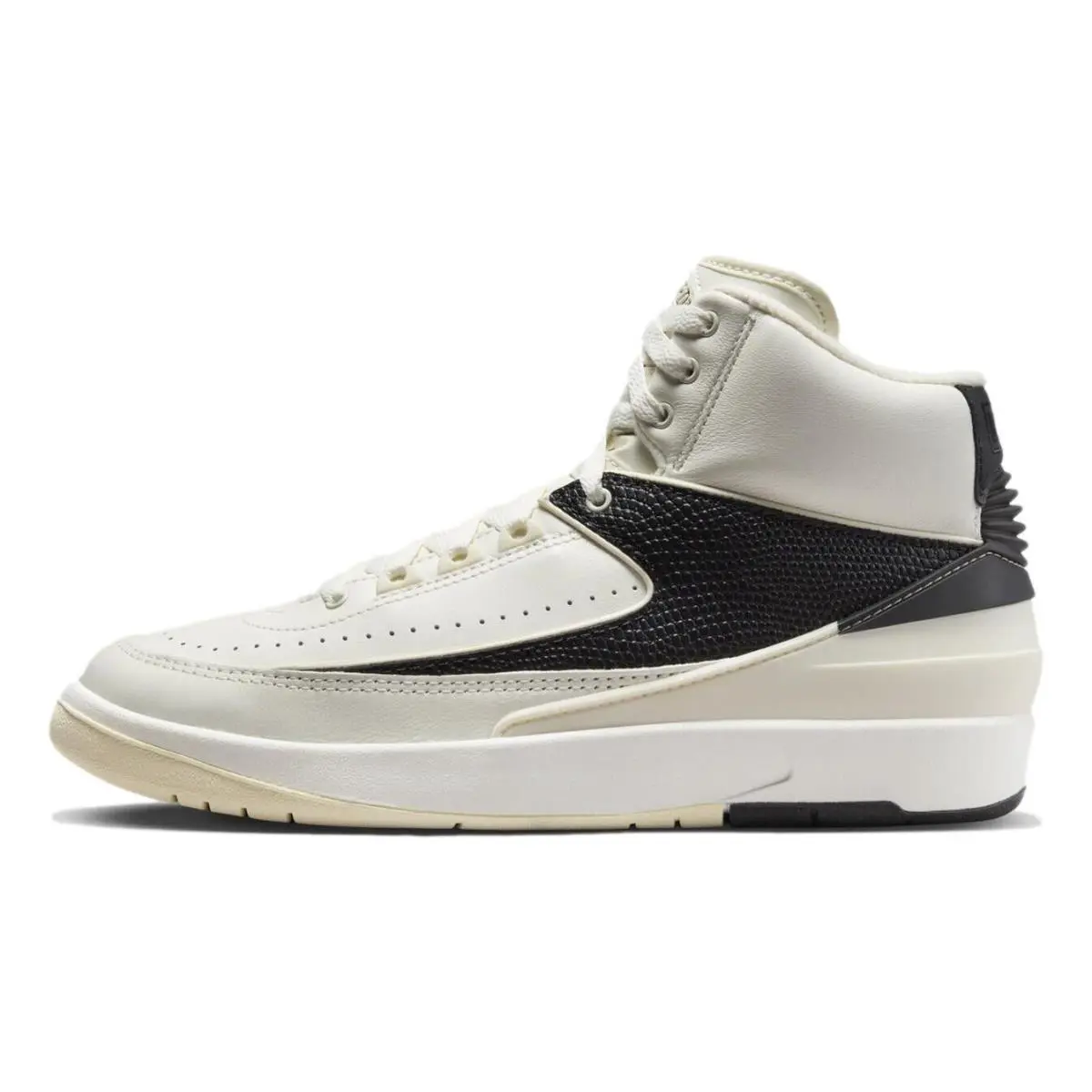 Nike Women`s Air Jordan 2 Retro `sail Black` Shoes DX4400-100 - Sail/Black