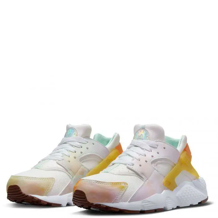 Nike Kid`s Huarache Run (gs) Kid`s Huarache Run GS Supernova FJ7715-171 Running Shoes - White