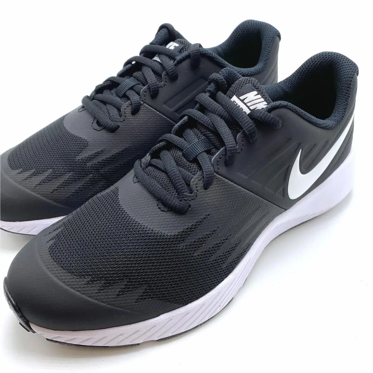 Nike shoes - nike star runner - star runner - 907254-001 - Black white 7