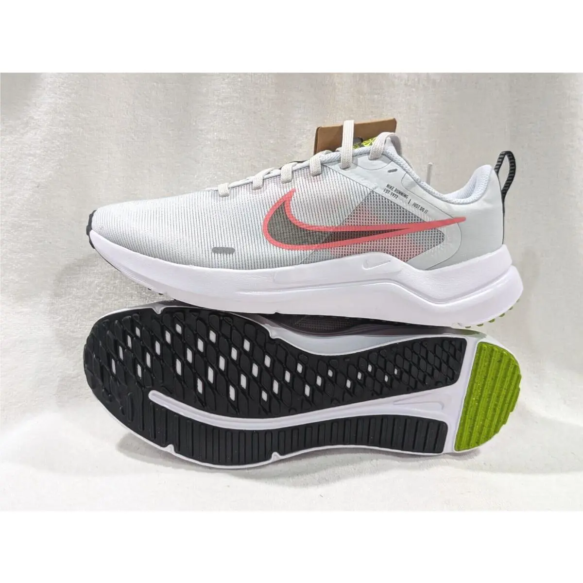 Nike shoes - Nike Downshifter 12 - Downshifter - DD9294-009 - Platinum/Black/White 2
