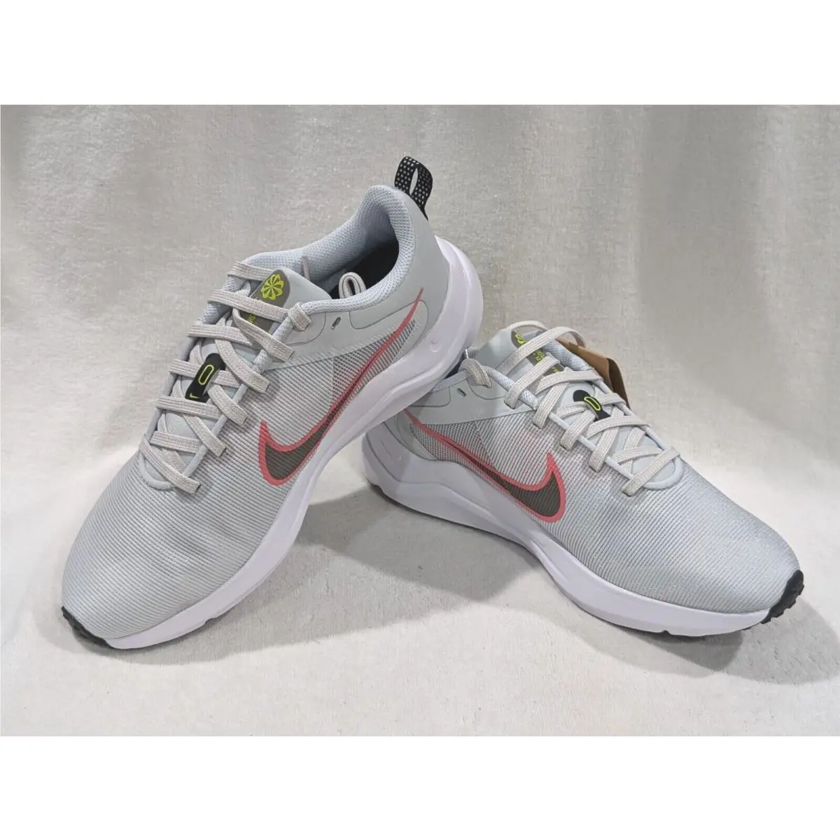 Nike shoes - Nike Downshifter 12 - Downshifter - DD9294-009 - Platinum/Black/White 8